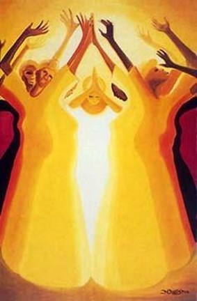 Framed Blessings Print