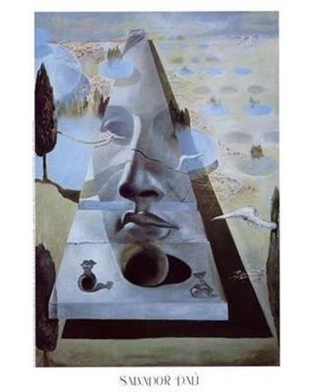 Framed Apparition Of The Face Of Aphrodite Print