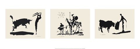 Framed Bullfight-Picador Print