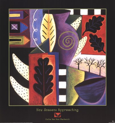 Framed New Seasons Approachin Print