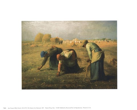 Framed Gleaners Print