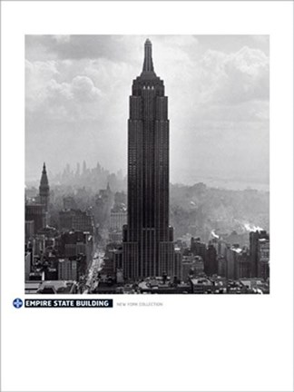 Framed Empire State Building Print