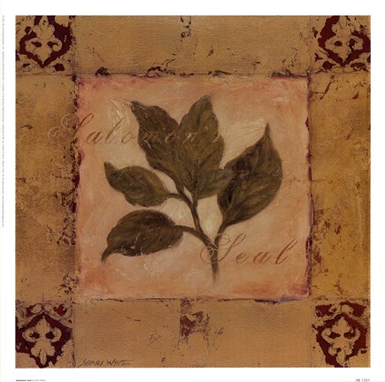 Framed Solomon's Seal Print