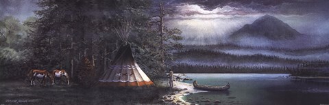 Framed Morning Mist Print