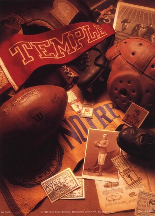 Framed Football Print