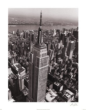 Framed Empire State Building Print