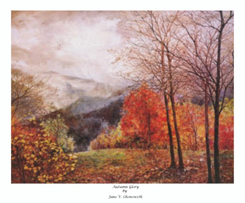 Framed Autumn Glory Print