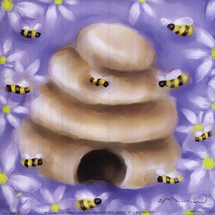 Framed Beehive Print
