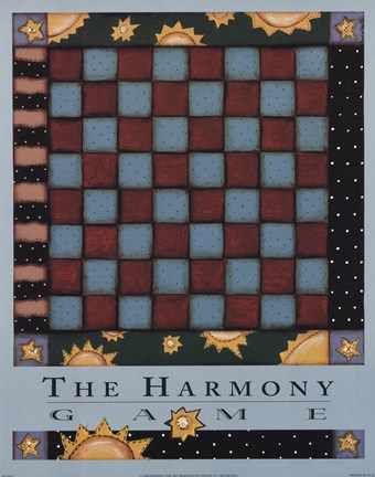 Framed Harmony Game Print