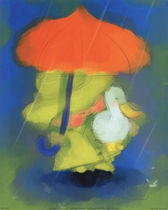 Framed Me With Duck Print