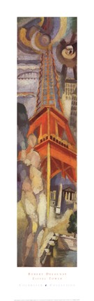 Framed Eiffel Tower Print