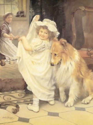 Framed Bath Time Print