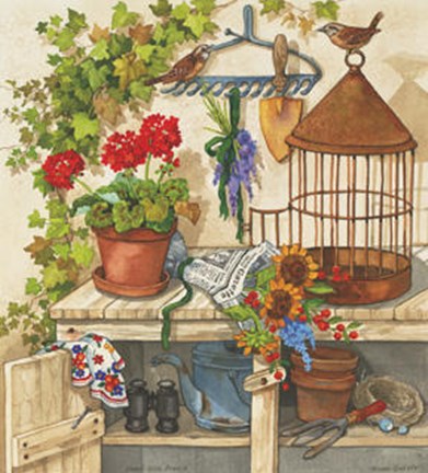 Framed House Guests Print