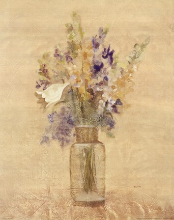 Framed Fresh Bouquet II Print