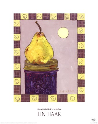 Framed Blackberry Moon Print