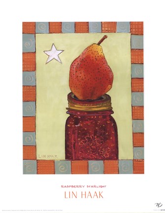 Framed Raspberry Starlight Print