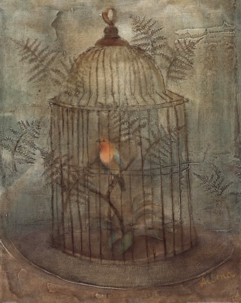 Framed Birds of a Feather III Print