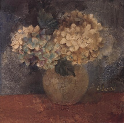 Framed Hydrangea Study IV Print