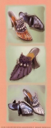 Framed Shoe Panel Print