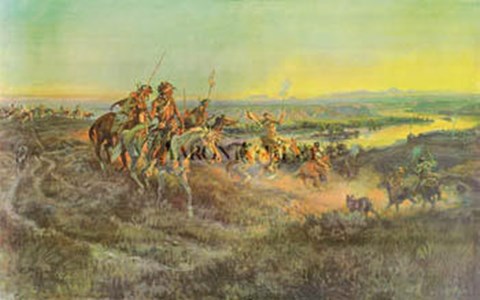 Framed Salute Of The Robe Trade Print