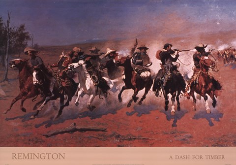 Framed Dash for Timber Print