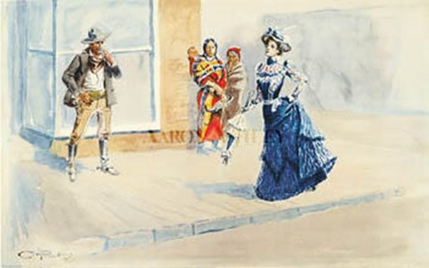 Framed When East Meets West Print