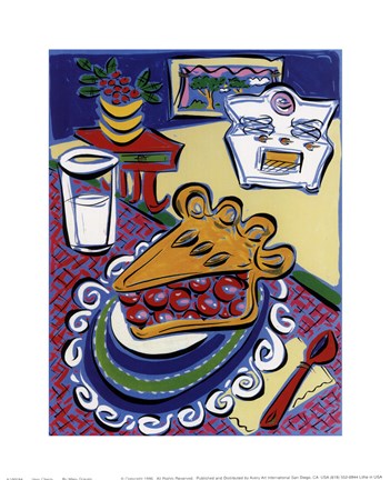 Framed Very Cherry Print