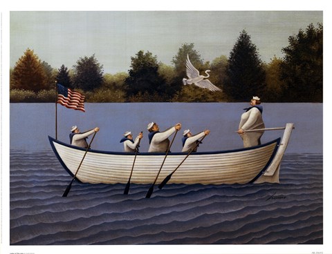 Framed Ladies Of The Lake Print