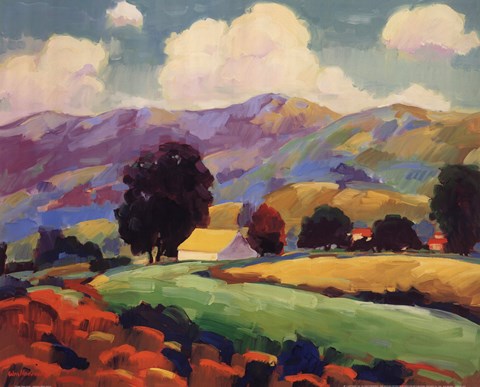 Framed Shady Groves Print