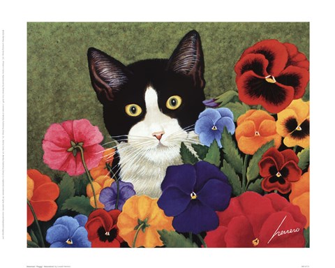 Framed Newman "Piggy" Amundson Print