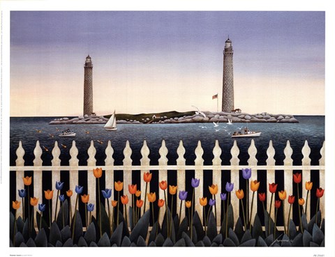 Framed Thatcher Island Print