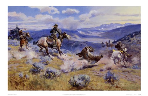 Framed Loops And Swift Horses Are Surer Than Lead Print