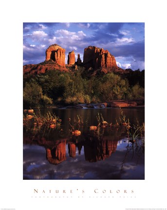 Framed Cathedral Rock Print