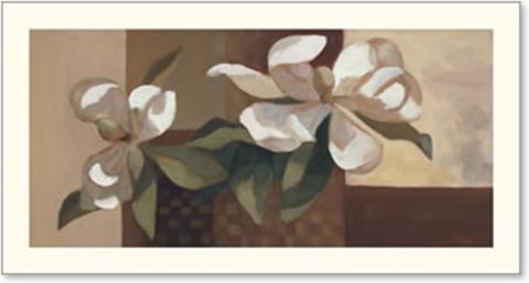 Framed Spring Magnolia Print