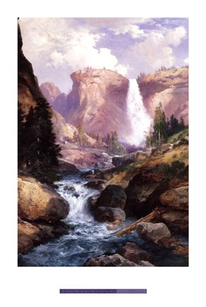 Framed Rocky Torrent-Grand Canyon Print