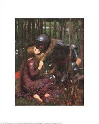 Framed La Belle Dame Sans Merci Print