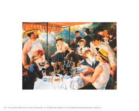 Framed Luncheon Of The Boating Party, 1881 Print