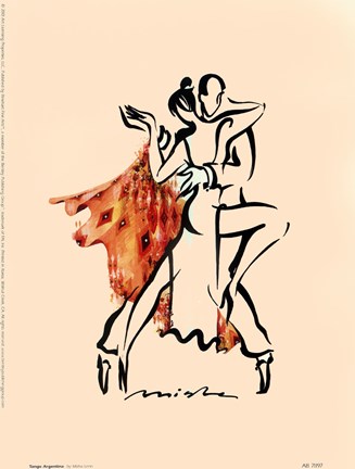 Framed Tango Argentina Print