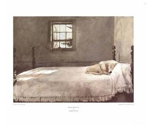 Framed Master Bedroom, c.1965 Print