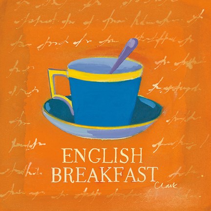 Framed English Breakfast Print