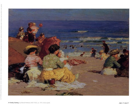 Framed Family Outing Print