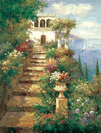 Framed Summer Vista Print