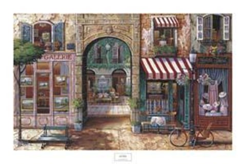 Framed Hotel Serenity Print