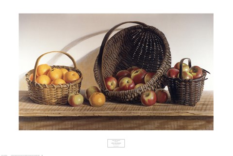 Framed Apples and Oranges Print