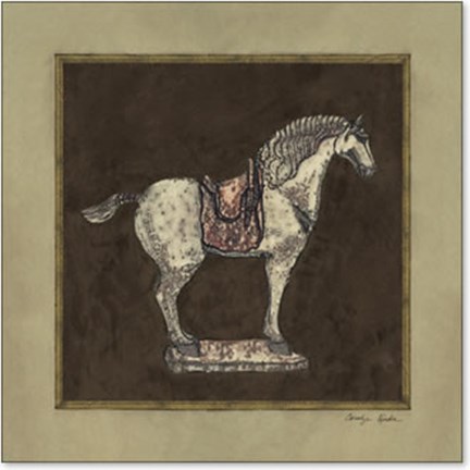 Framed Tang Horse I Print