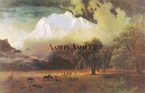 Framed Mount Adams, Washington Print