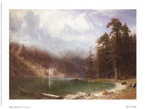 Framed Mount Corcoran Print