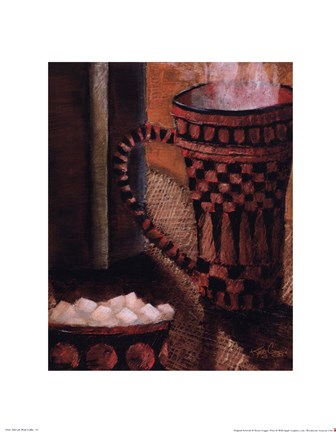 Framed Still Life with Coffee IV Print