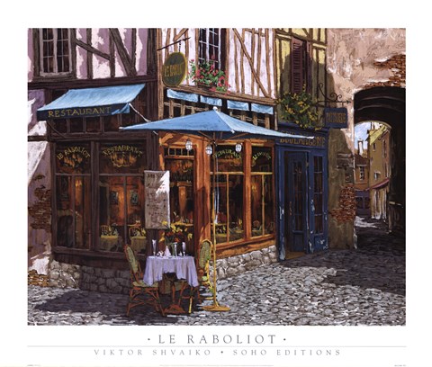 Framed Le Raboliot Print