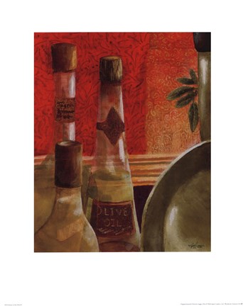 Framed Essence of the Meal IV Print